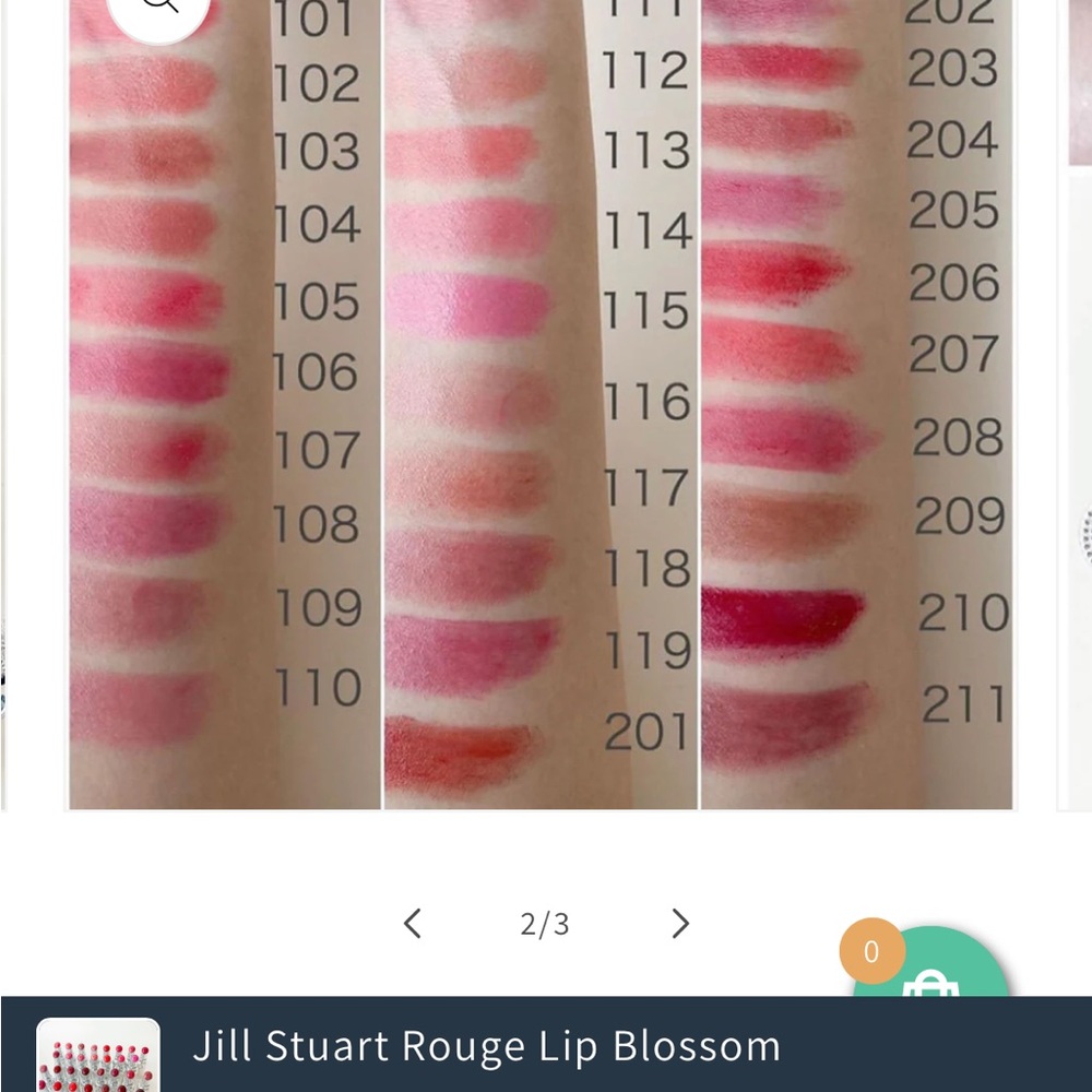 Jill Stuart Rouge Lip Blossom Lipstick — Vibrant Tulip Red - Picture 4 of 12
